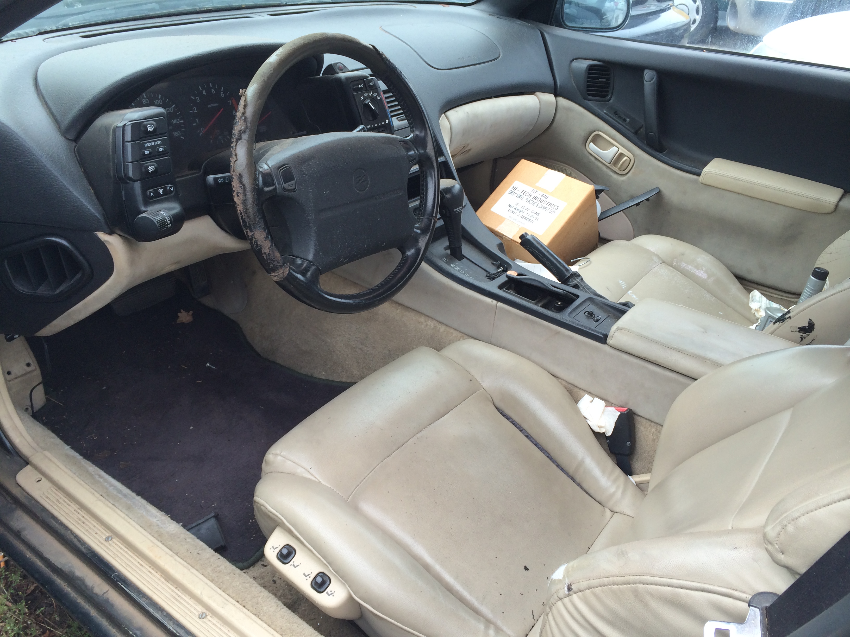 1994 Z32 Convertible Black and Tan Interior | Nissan Z site